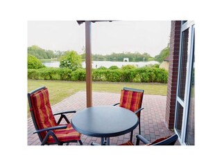 Terrasse mit Blick auf den Südsee