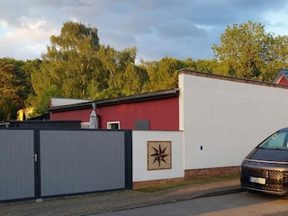 Einfahrt Grundstück