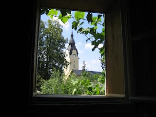 Ausblick aus dem Schlafzimmer