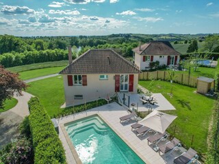 Casa de vacaciones Saint-Médard-d'Excideuil Grabación al aire libre 11