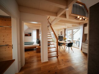 Blick vom Eingangsbereich