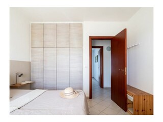 Bedroom and wardrobe