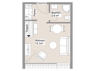 Apartment Wenningstedt Floor Plan 21