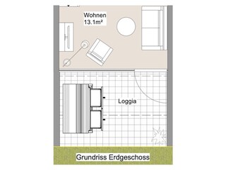 Apartment Wenningstedt Floor Plan 23
