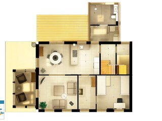 Casa de vacaciones Hasselberg Plano de planta 26