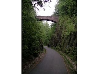 Fahrradweg Trusetal bis Schmalkalden.