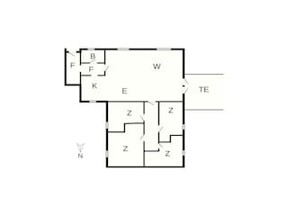 Holiday house Skagen Floor Plan 15