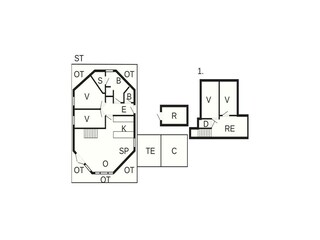 Holiday house Læsø Floor Plan 2