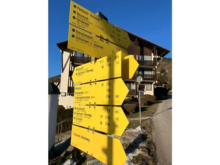 Wanderungen direkt vor der Tür