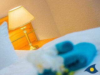 Schlafzimmer mit Doppelbett