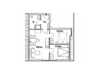 Appartement de vacances Norddeich Plan d'étage 4