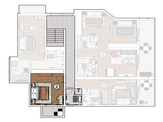 Apartment Stara Novalja Grundriss 27