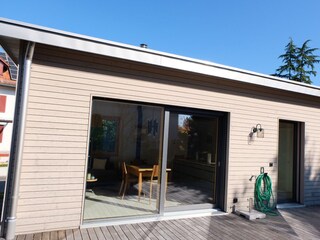 Exterior view from south