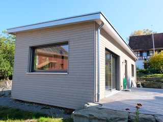 Exterior view from west