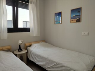 Double bedroom (incl. 2 singlebeds)