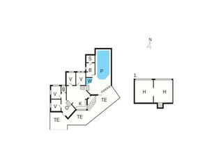 Casa de vacaciones Als Plano de planta 11