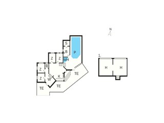 Casa de vacaciones Als Plano de planta 10