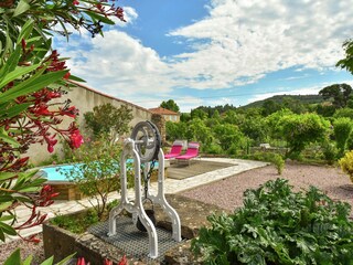 Casa de vacaciones Félines-Minervois Grabación al aire libre 9