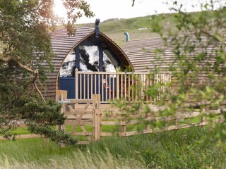 Chalet Hexham Grabación al aire libre 1