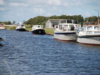 Blick von der Terrasse Hargervaart