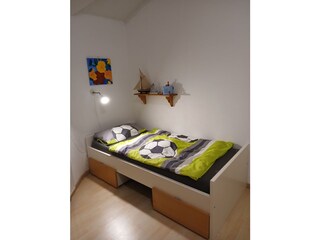 Einzelbett 90x200cm, Toniebox für die Kinder
