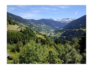 von der Terasse ins Silbertal