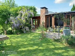 Der Garten im Frühjahr_e_Der Duft des Blauregens f