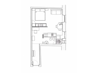 Appartamento per vacanze Rom Zentrum Pianta del piano 40