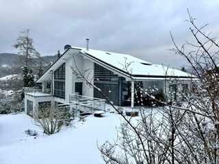 Hausansicht von hinten