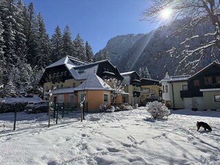 Winteransicht Außenaufnahme Grubers