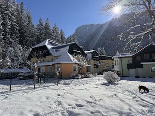 Winteransicht Außenaufnahme Grubers