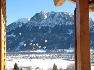 Ihre Aussicht vom Balkon