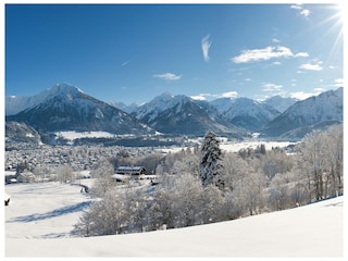 Oberstdorfer Traumblick - Winteraussicht -