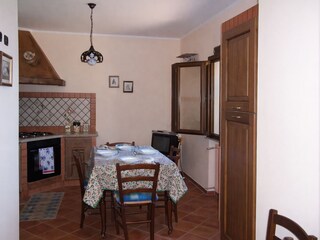 Küche mit Essbereich