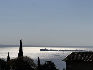Gardasee von der oberen Terrasse aus gesehen