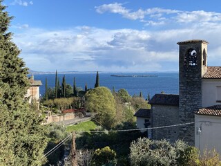 Grandioser Ausblick auf den See und die Isola Garda