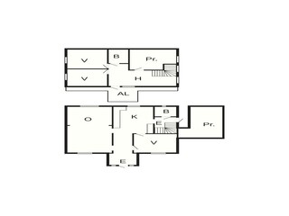 Casa de vacaciones Viborg Plano de planta 4