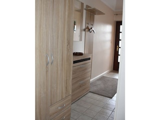 Flur mit Kleiderschrank