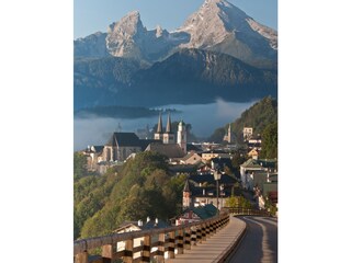 Berchtesgaden mit Blick zum Watzmann