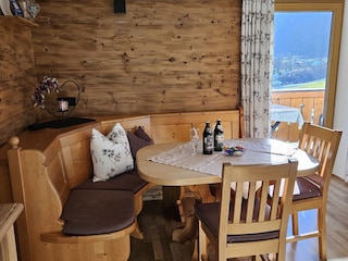 Essbereich im Wohnraum