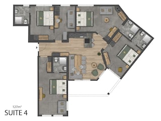 Grundriss SUITE 4