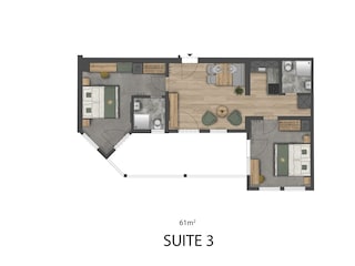 Grundriss SUITE 3