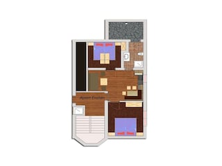 Lageplan Apart Enzian