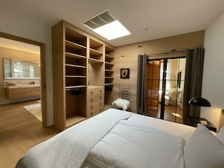 Garderobe im Schlafzimmer