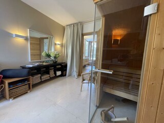 Sauna und Gym gegen Aufpreis