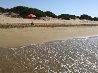Strand mit viel Privatsphäre