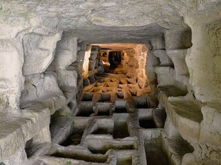 cava d'ispica , die Vorgeschichte 5 Minuten entfernt