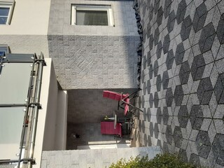 Eingang mit sitzecke