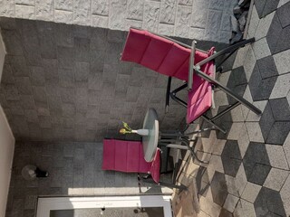 Eingang mit sitzecke