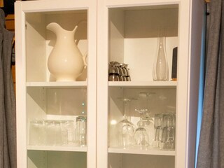 Stauraum im Wohnzimmer.